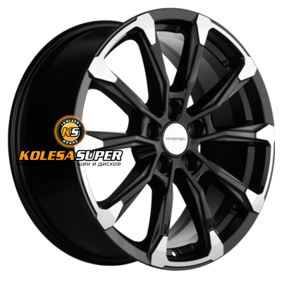 Khomen Wheels 7,5x18/5x114,3 ET45 D60,1 KHW1808 (RAV4) Black-FP