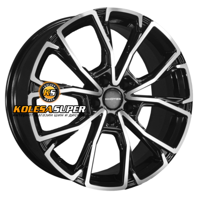 Khomen Wheels 7,5x19/5x114,3 ET45 D66,1 KHW1907 (Nissan X-Trail) Black-FP