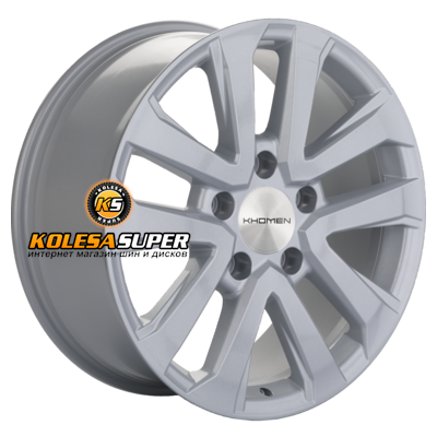 Khomen Wheels 8,5x20/5x150 ET58 D110,1 KHW2003 (LX570/LC100/LC200) F-Silver