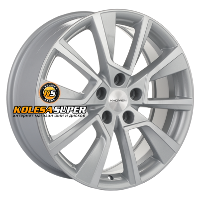 Khomen Wheels 7x18/5x114,3 ET38 D67,1 KHW1802 (Outlander) F-Silver-FP