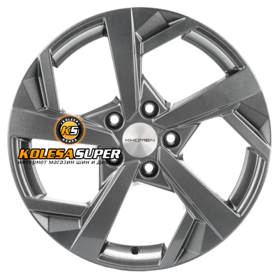 Khomen Wheels 7x17/5x114,3 ET45 D66,1 KHW1712 (Teana/X-Trail) Gray