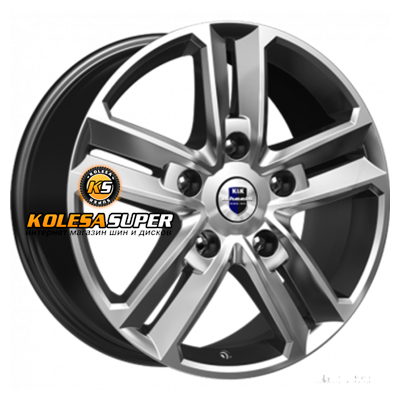 K&K 8x18/5x114,3 ET45 D67,1 Backfire (КС763) Дарк платинум