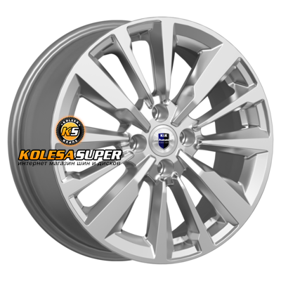 K&K 6,5x16/4x100 ET50 D60,1 Эрман (КС997) Дарк платинум