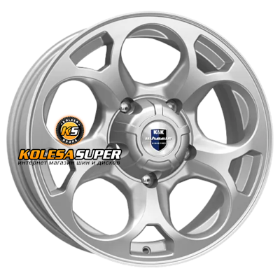 K&K 7x16/5x139,7 ET35 D108,5 Линкс (КС1057) Сильвер