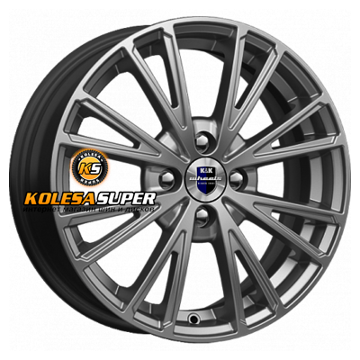 K&K 6x16/4x98 ET35 D58,5 Меандр (КС879) Дарк платинум