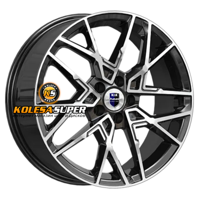 K&K 7x18/5x108 ET38 D60,1 Вудроф (КС1044) Алмаз черный