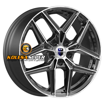 K&K 7x17/5x114,3 ET45 D67,1 Юнион (КС1025) Алмаз черный