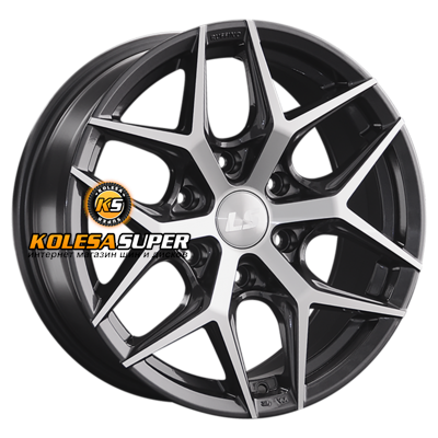 LS 8x18/6x139,7 ET38 D67,1 1303 GMF (конус, Колпак+лого)