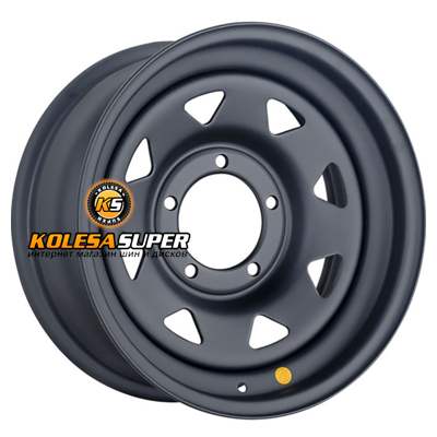Off-Road Wheels 7x16/5x139,7 ET0 D110 УАЗ (треуг. мелкий) Черный матовый