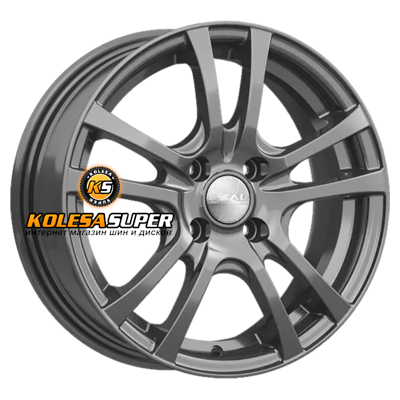 СКАД 6x15/4x100 ET48 D54,1 Дели (КЛ300) Графит