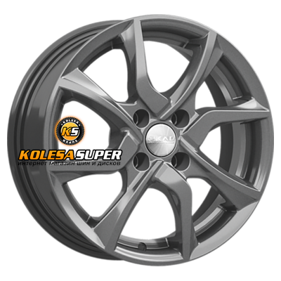 СКАД 6x15/4x98 ET35 D58,6 Тулон графит