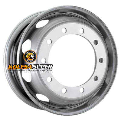 SRW 8,5x24/10x335 ET180 D281 Silver (3248505) Камаз 6580 / Вольво / Скания / Ман / Мерседес (б/к)