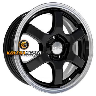СКАД 6x15/4x98 ET38 D58,6 Киото (КЛ249) Антрацит-алмаз (АРС 014 black)