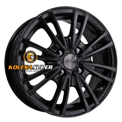 СКАД 5,5x14/4x98 ET39 D58,6 Пантера (КЛ109) Черный бархат
