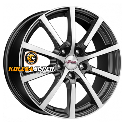IFREE 7x17/5x108 ET50 D63,35 Big Byz (КС680) Блэк Джек
