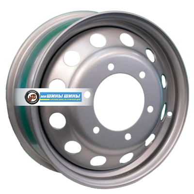 6x16/6x180 ET109,5 D138,8 Ford Transit Dual Silver (RZA35565FO) (6,2 мм) 1 350 кг