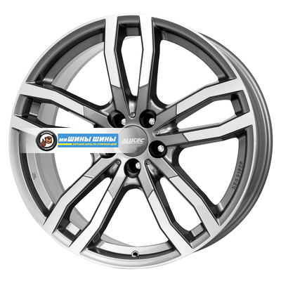 9,5x21/5x112 ET53 D66,5 DriveX Metal Grey Front Polished