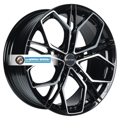8x18/5x112 ET40 D66,6 FA8534 Gloss Black Machined Face (ZJH)