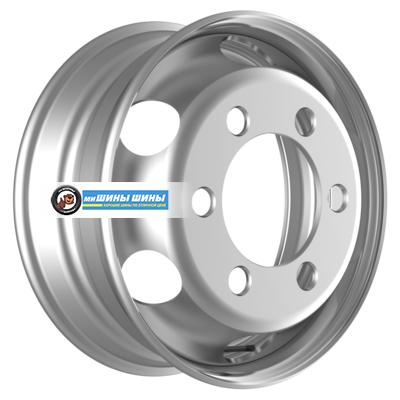 6x17,5/6x222,25 ET114 D161 M22 Silver (RZB36563OE) (9 мм) Компас 9 1 800 кг внутр.
