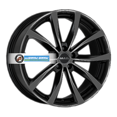7,5x18/5x114,3 ET38 D76 Wolf Gloss Black