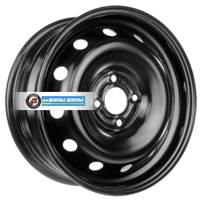 6x15/4x100 ET50 D60,1 15001 AM Black Lada Largus, Nissan Almera