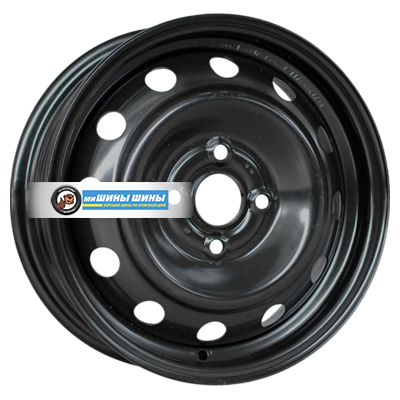 6x15/4x100 ET37 D60,1 15010 AM Black Sandero Stepway