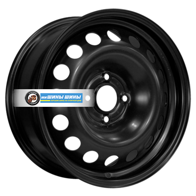 6x16/4x100 ET37 D60,1 16019 AM Black Sandero Stepway