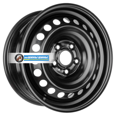 6x16/4x100 ET49 D54 16023 AM Black Huyndai / Kia Solaris/Rio