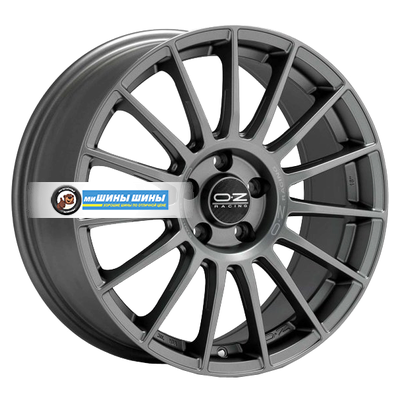 9,5x19/5x112 ET21 D66,46 Superturismo LM Matt Graphite + Silver Lettering