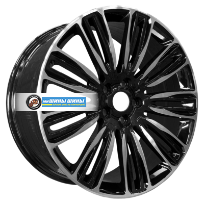 9,5x21/5x120 ET48 D72,56 5312 Gloss Black Machine Face (PDW)