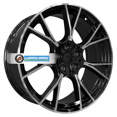 9,5x19/5x112 ET33 D66,6 5407 Gloss Black Machine Face (PDW)