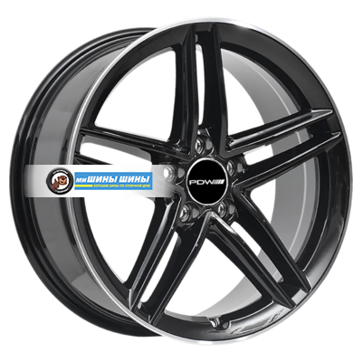 7,5x18/5x112 ET35 D66,56 FF2127 Gloss Black Machine Edge (PDW)