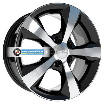 7x16/5x114,3 ET45 D60,1 Кельн (КЛ258) Алмаз (АРС 014 black)