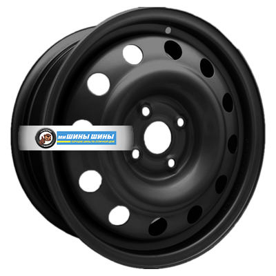 6x15/4x100 ET48 D54,1 Hyundai Solaris, Kia Rio Черный