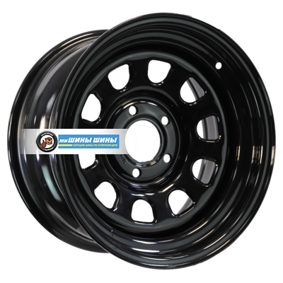 8x16/5x120 ET0 D75 Land Rover Discovery 2, VW Amarok Semicircle Gloss Black (LTM)