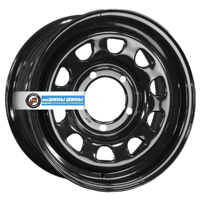 8x16/5x165,1 ET-10 D125 Land Rover Semicircle Gloss Black (LTM)
