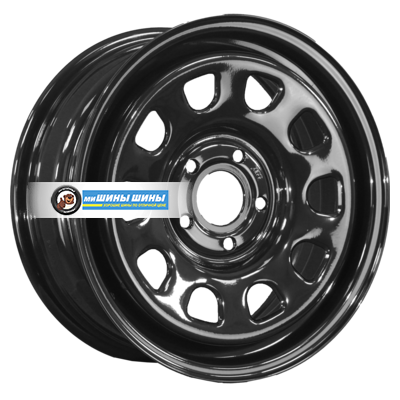 7x17/5x114,3 ET40 D66,1 Nissan Qashqai/ X-Trail/ Toyota Rav4 Semicircle Gloss Black (LTM)