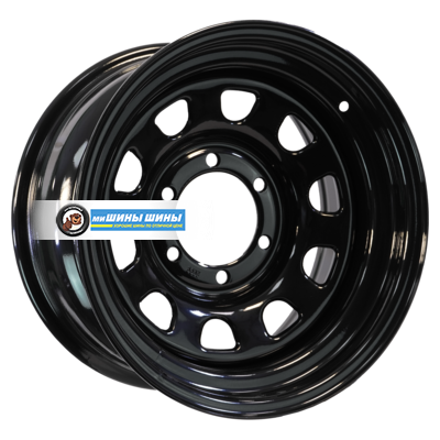 8x16/6x139,7 ET-10 D110 Toyota Hilux 2.5D, 3.0D Semicircle Gloss Black (LTM)