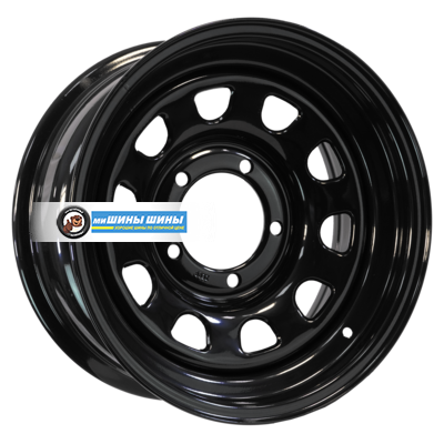 7x16/5x139,7 ET-3 D110 УАЗ Round Gloss Black (LTM)