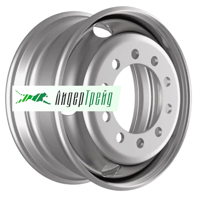 Фото товара «6,75x17,5/10x225 ET129,5 D176 M20 Silver (RZB14018OE) (10,5 мм) 3 150 кг»