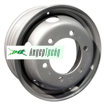 Фото товара «6x17,5/6x222,25 ET127 D164 M20 Silver (RZB35693OE) (8,7 мм) 1 800 кг»