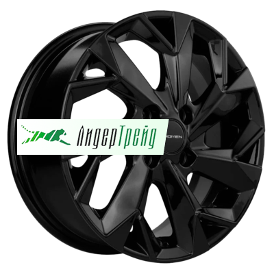 Фото товара «5,5x14/4x100 ET43 D60,1 KHW1402 (Toyota Corolla) Black»