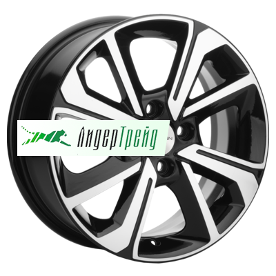 Фото товара «6x15/4x100 ET45 D56,6 KHW1501 (Nexia) Black-FP»