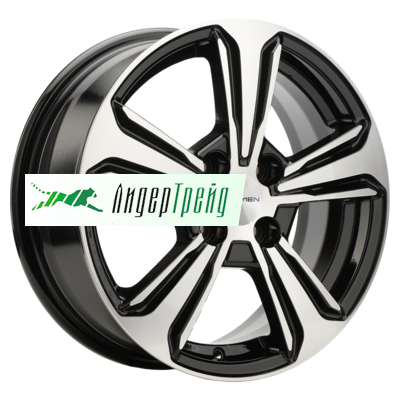 Фото товара «6x15/4x100 ET45 D56,6 KHW1502 (Nexia) Black-FP»