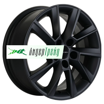 Фото товара «6x15/5x100 ET38 D57,1 KHW1507 (Rapid/Fabia) Black matt»