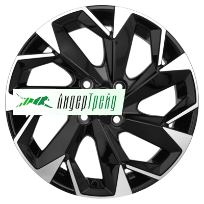 Фото товара «6x15/4x100 ET39 D56,6 KHW1508 (Cobalt) Black-FP»