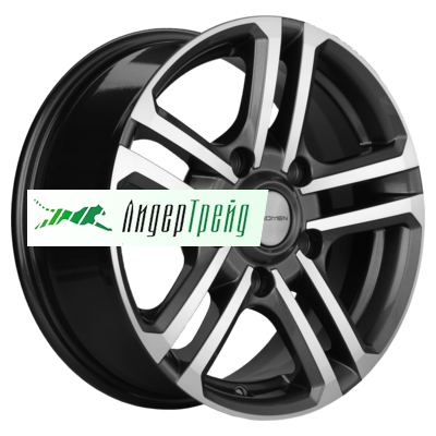 Фото товара «6,5x16/5x139,7 ET35 D98,5 KHW1602 (Niva 4x4 Bronto) Gray-FP»