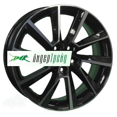 Фото товара «6x16/5x100 ET45 D57,1 KHW1604 (Fabia/Polo) Black-FP»