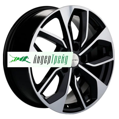 Фото товара «7x17/5x108 ET43 D65,1 KHW1703 (DFM AX 7) Black-FP»