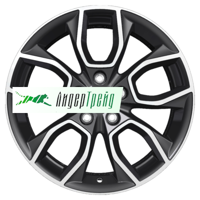 Фото товара «7x17/5x108 ET50 D63,35 KHW1713 (Ford C-Max) Black-FP»